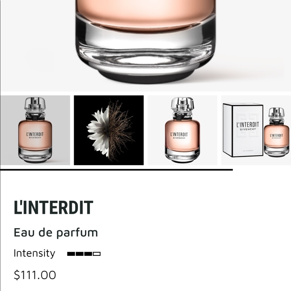 One time tried Perfume